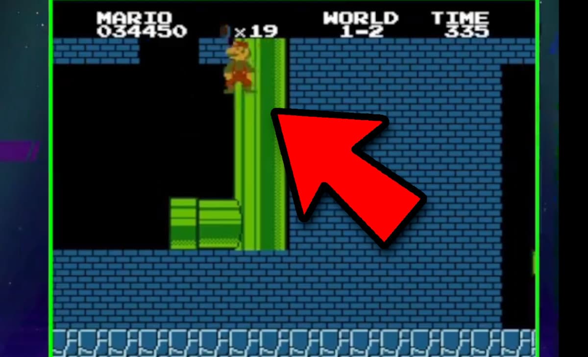 É isso que acontece quando se usa este truque de Super Mario Bros. em Nintendo World Championship: NES Edition