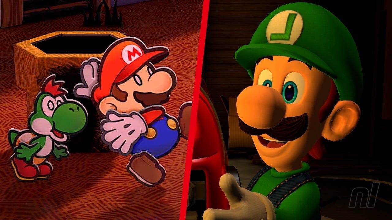Cover Image for Paper Mario: TTYD And Luigi's Mansion 2 HD Estimated Switch File Sizes Revealed