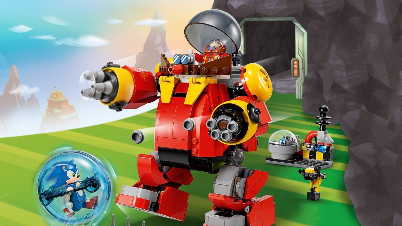 Random: Giant LEGO Death Egg Robot Delights At Sonic Superstars Gamescom  Booth