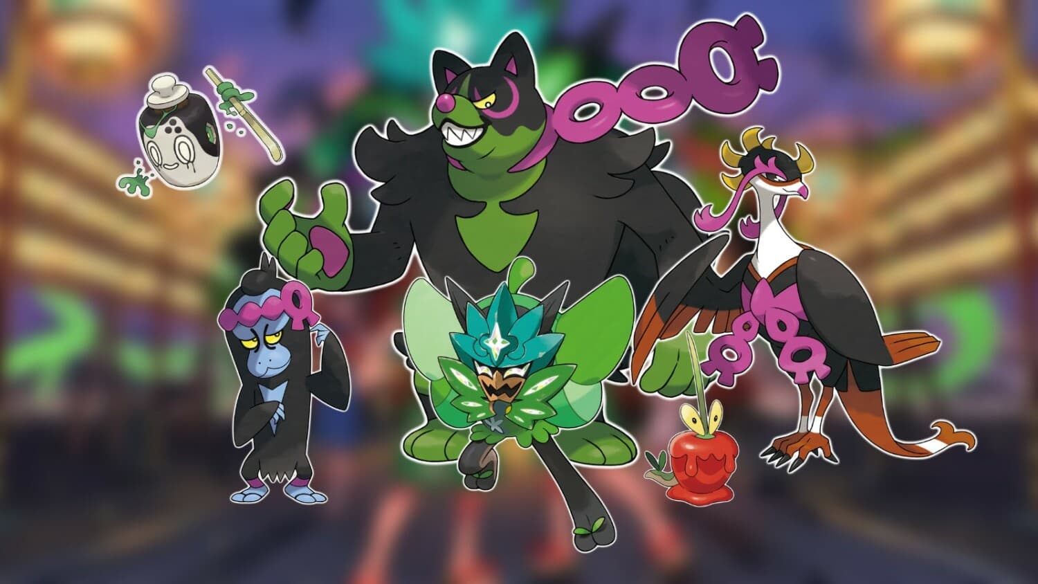 TODOS OS NOVOS POKÉMON EM THE TEAL MASK 