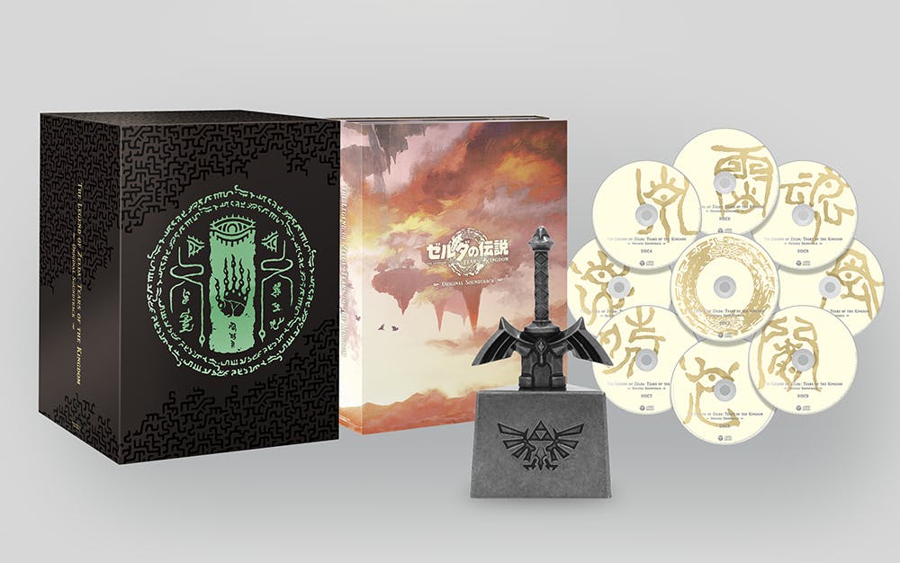 Cover Image for The Legend Of Zelda: Tears Of The Kingdom Original Soundtrack Releasing July 31st For Japan, Master Works Artbook Launching August 2024