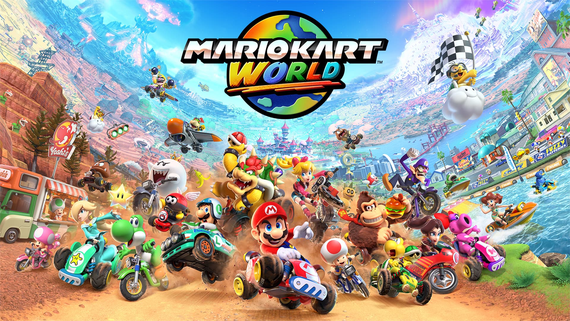 Mario Kart World registrou um total de 5.63 milhões de cópias vendidas desde seu lançamento