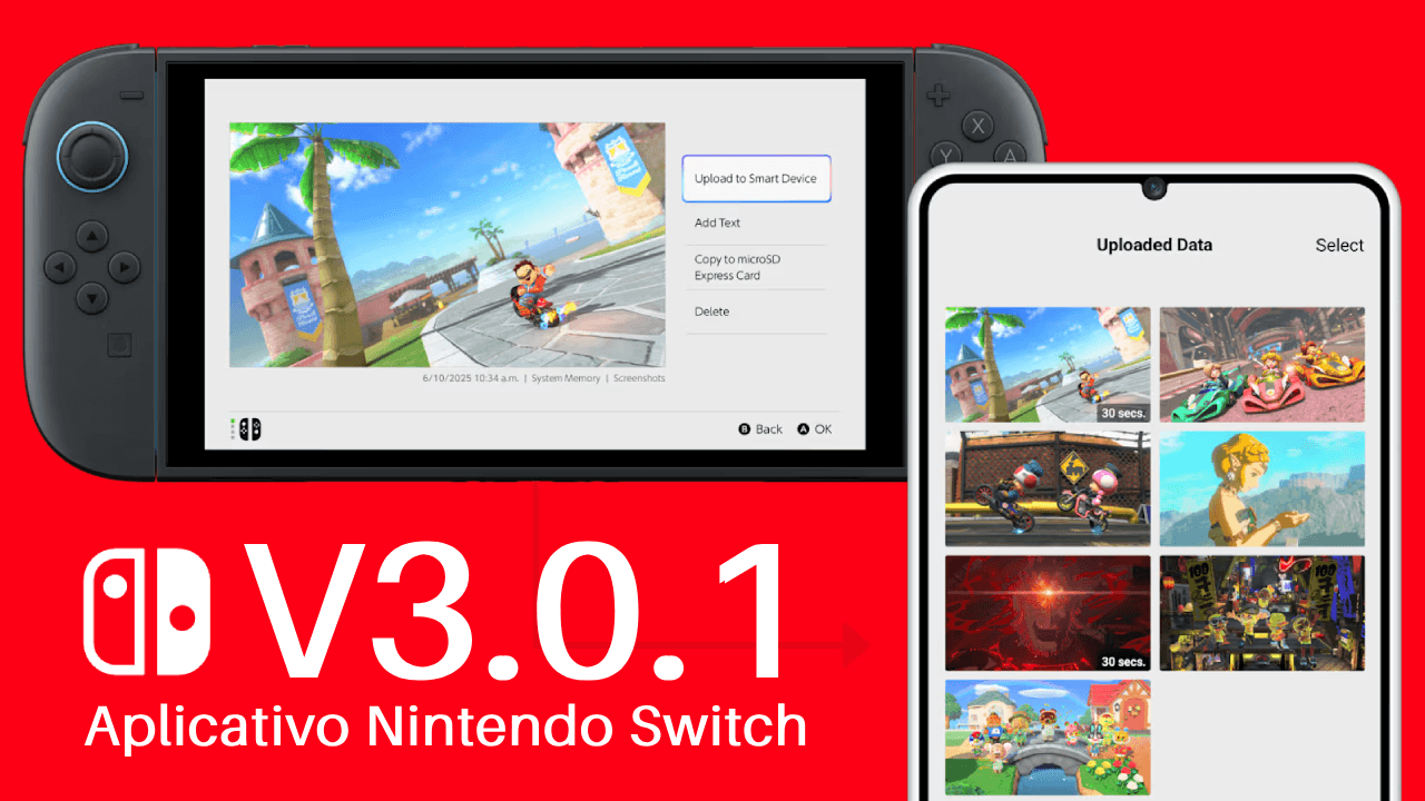 Atualização do app Nintendo Switch Online traz novo nome e ganha suporte ao Switch 2