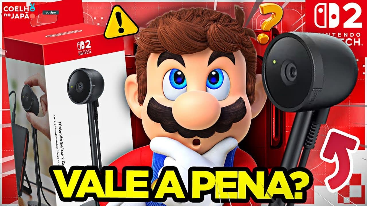 Guia: Testando a câmera do Switch 2 – Dicas de uso