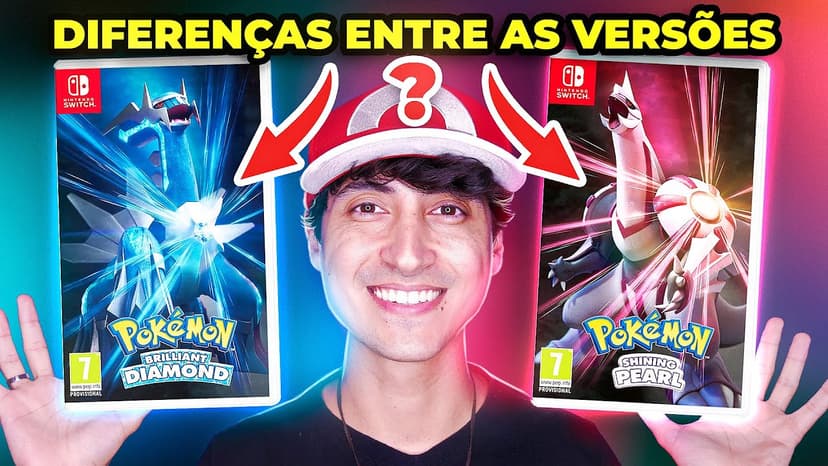 Guia: Pokémon Brilliant Diamond e Shining Pearl – qual versão escolher?