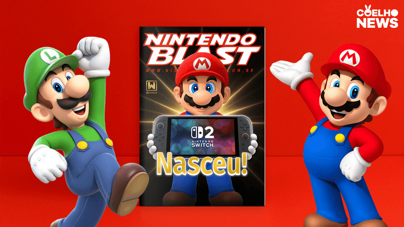 Nintendo Blast lança primeira edição impressa de revista celebrando lançamento do novo Switch 2