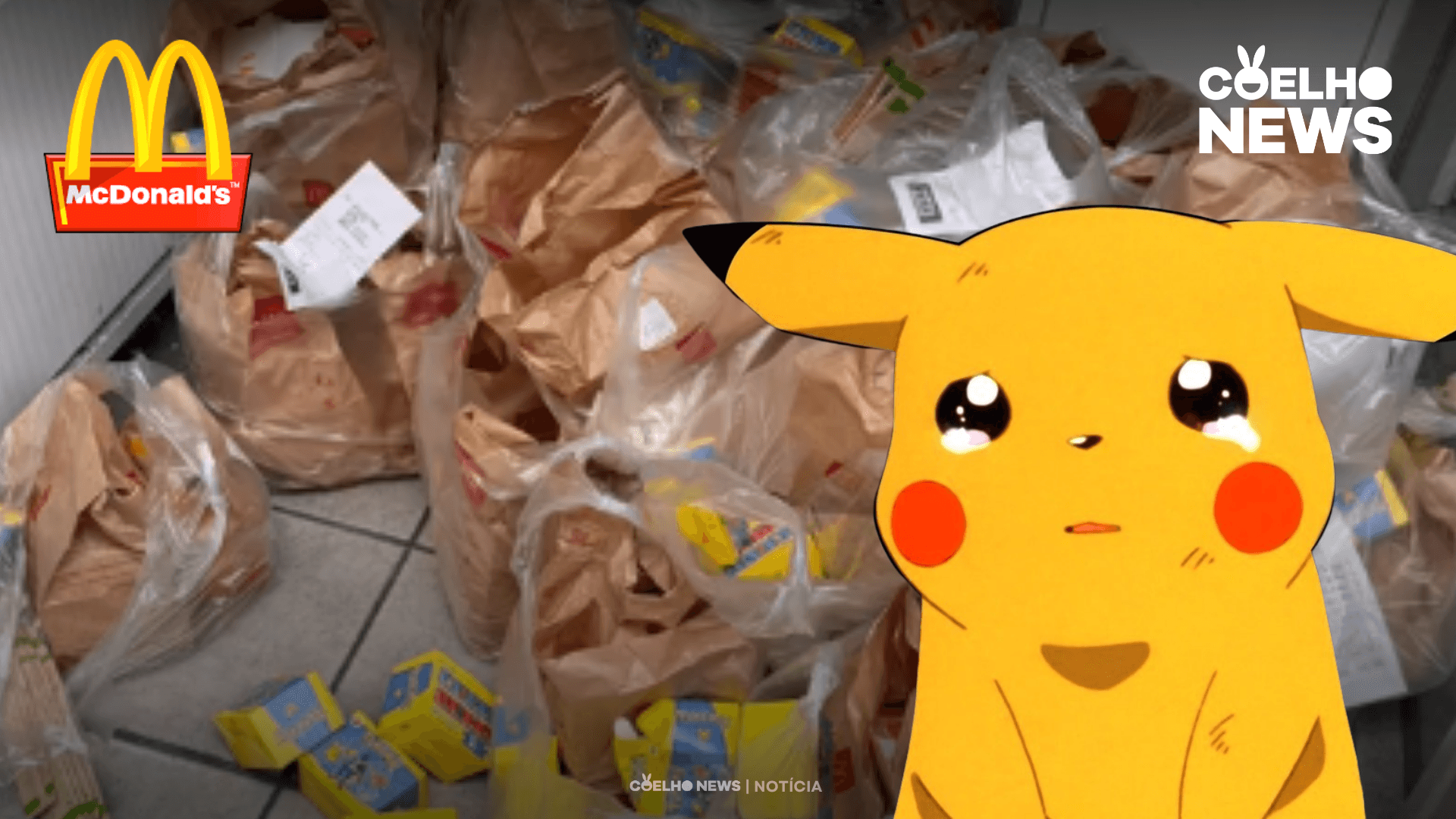 Caos em campanha de cartas Pokémon do McDonald’s no Japão