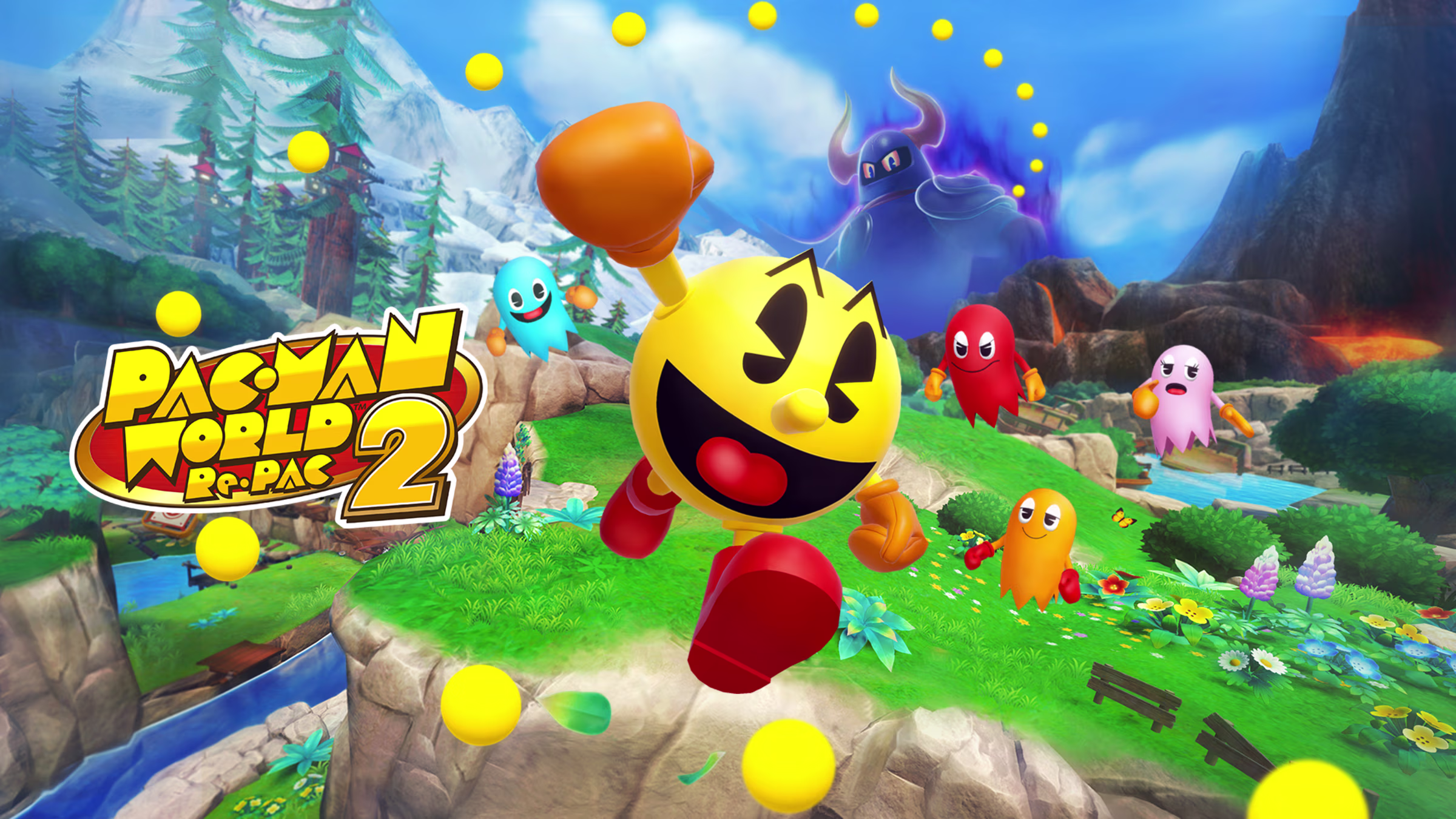 Bandai Namco divulgou os detalhes técnicos de Pac-Man World Re-Pac 2 para as versões de Nintendo Switch 2 e Nintendo Switch