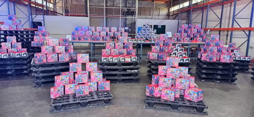 Fiscais apreendem R$ 480 mil em Nintendo Switch e Pro Controller em Aeroporto em Brasília