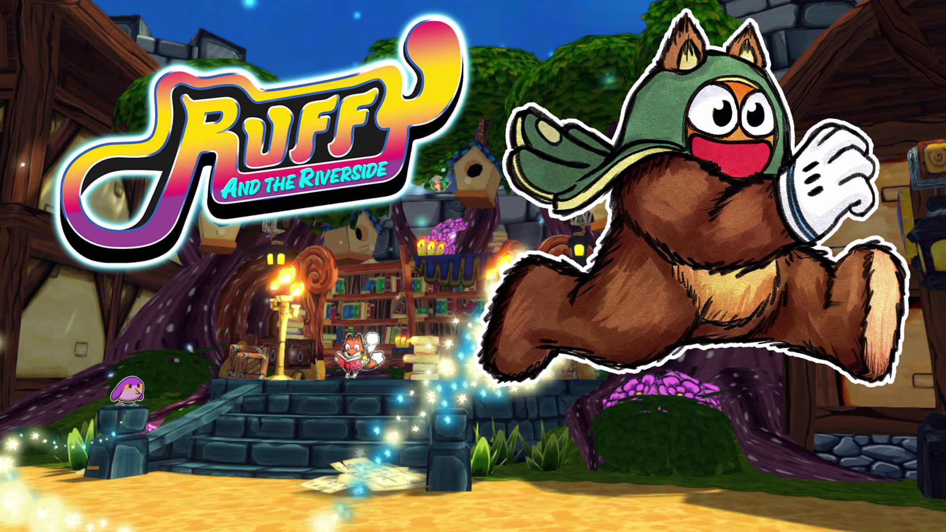 Atualização corrige problemas de desempenho de Ruffy and the Riverside no Switch e Switch 2
