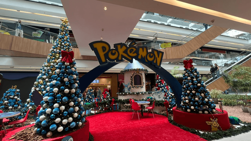 Ainda dá tempo de visitar o Natal Pokémon em família na capital de São Paulo