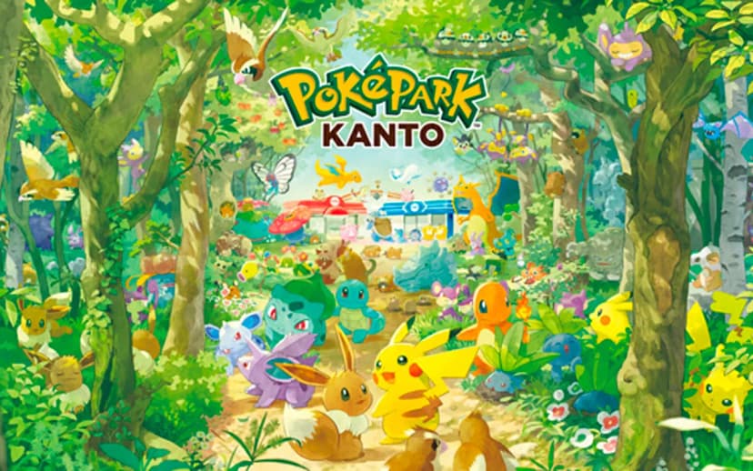 PokéPark Kanto recebe primeiras imagens oficiais