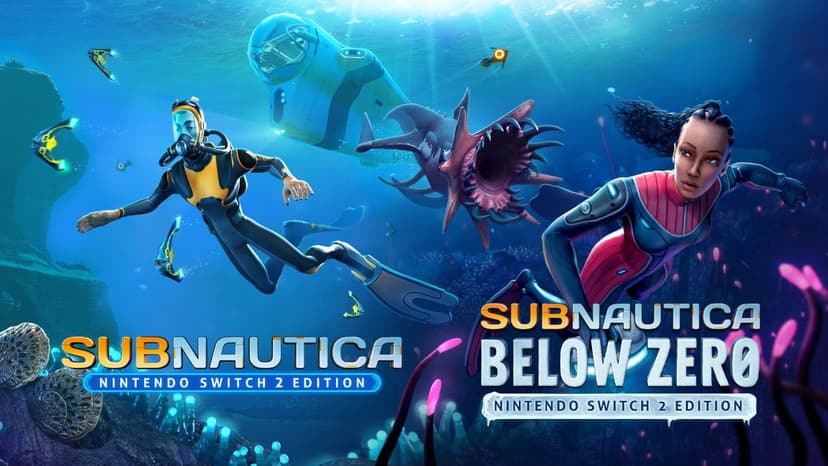 Subnautica e Subnautica: Below Zero terão versões para o Nintendo Switch 2