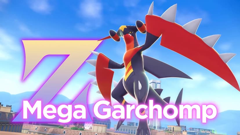 Pokémon Legends: Z-A dará Mega Garchomp Z de graça; veja como conseguir