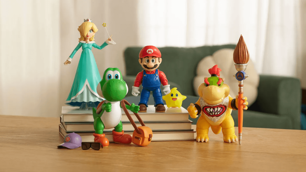 Jakks Pacific revela oficialmente a linha de bonecos de Super Mario Galaxy – O Filme
