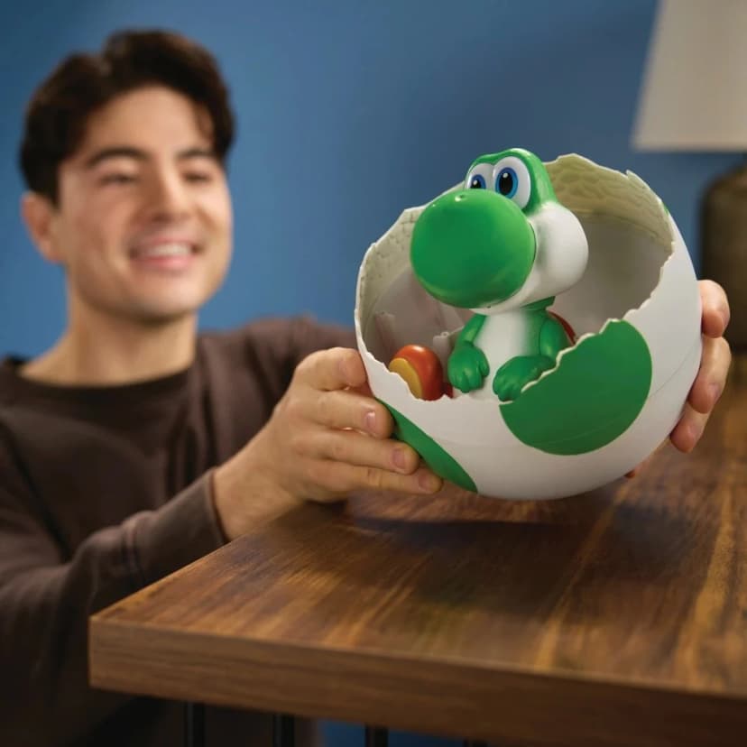 Spin Master revela brinquedo interativo do Yoshi para Super Mario Galaxy – O Filme
