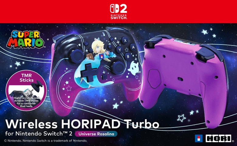 Novo controle da Rosalina para o Switch 2 chega com tecnologia anti-drift