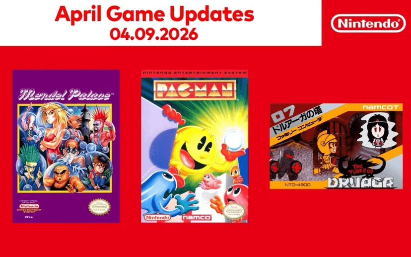 Nintendo Switch Online: 3 novos jogos de NES chegam ao serviço