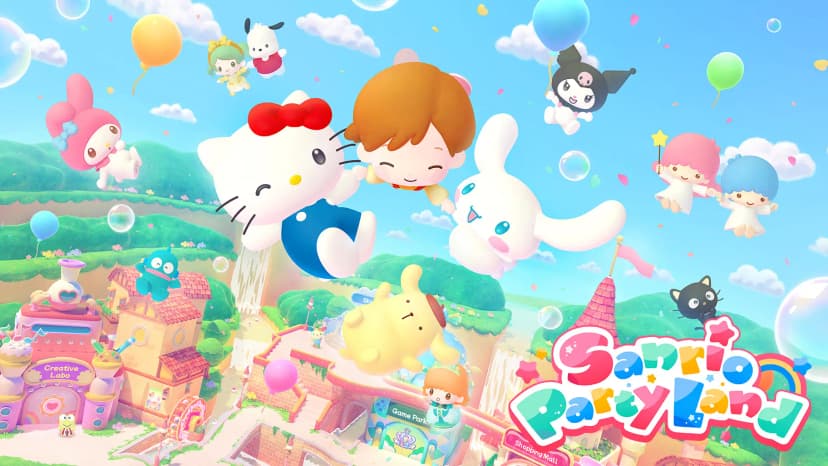 Sanrio Party Land é anunciado para Nintendo Switch e Switch 2