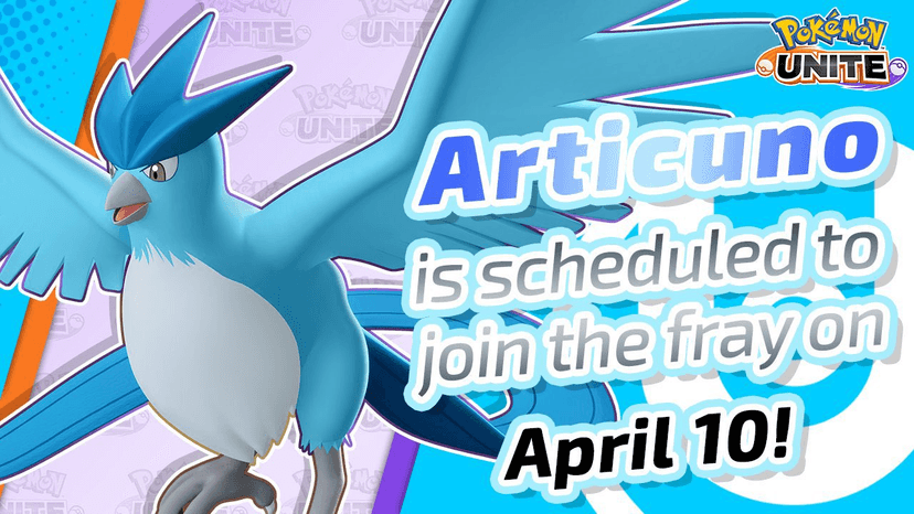 Pokémon UNITE: Articuno chega como Defensor em 10 de abril
