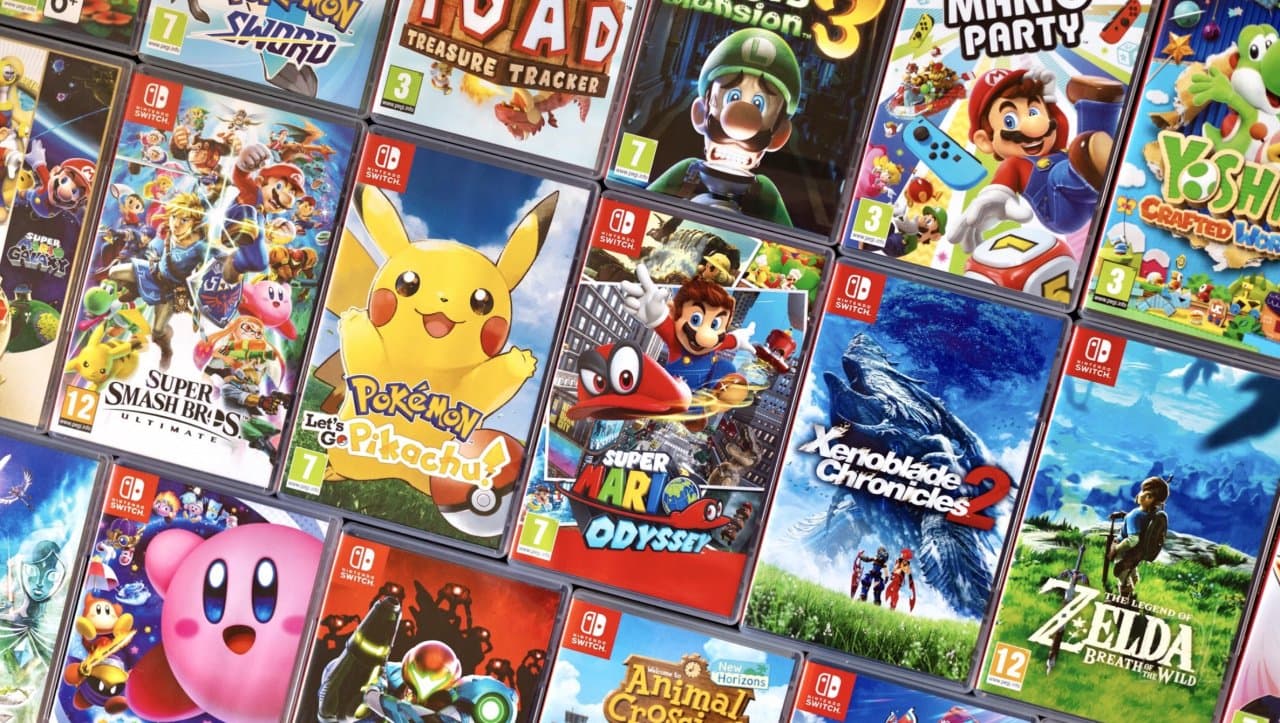 Nintendo divulga os jogos mais vendidos do Nintendo Switch; confira