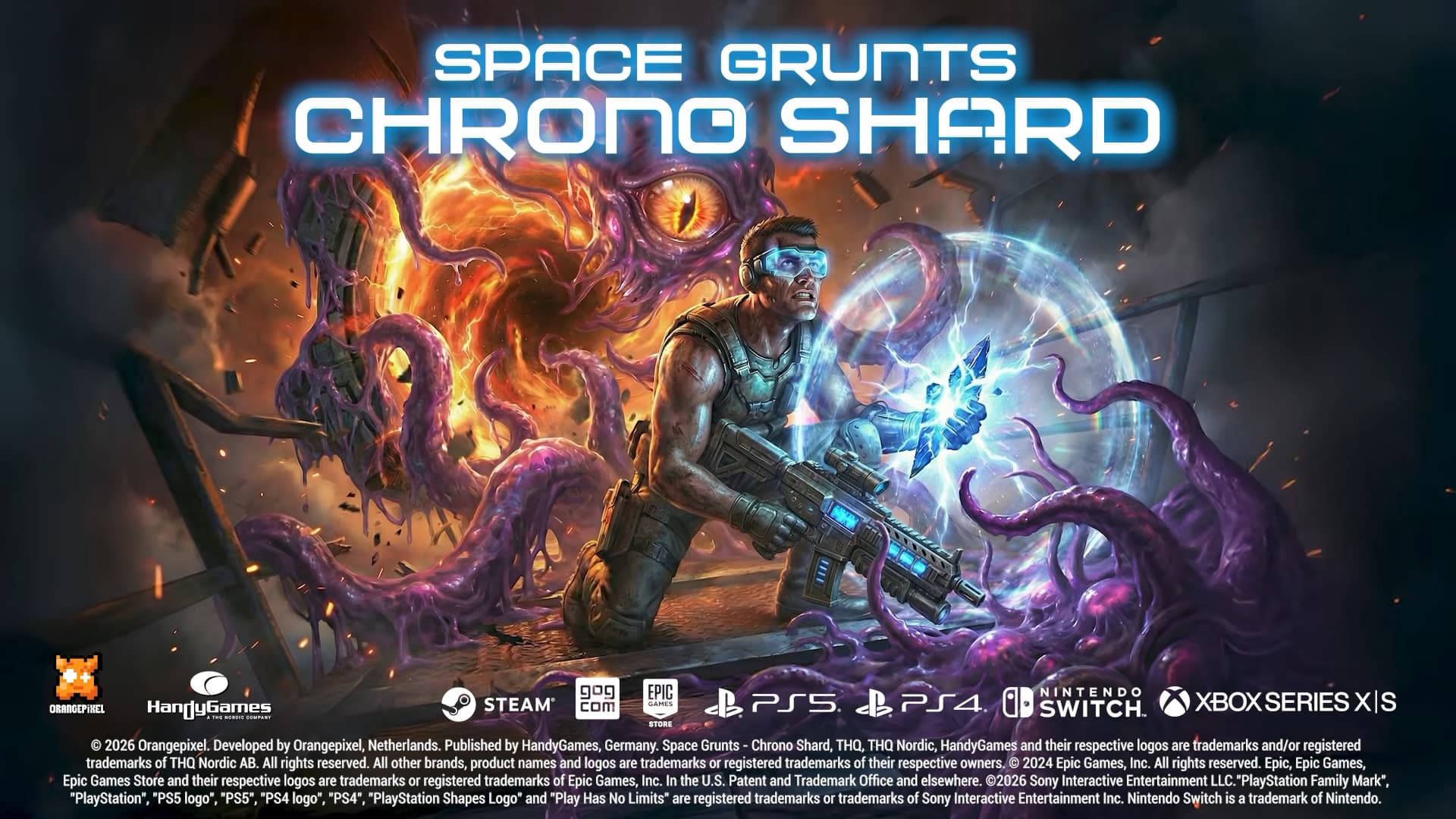 Space Grunts: Chrono Shard chega ao Nintendo Switch em breve