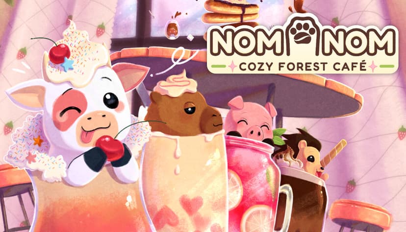 Nom Nom: Cozy Forest Café chega em julho para o Nintendo Switch