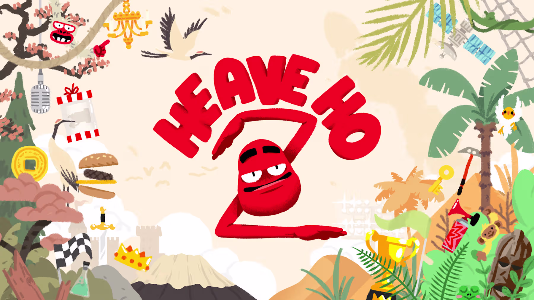 Estamos Jogando: Heave Ho 2 é um dos melhores party games do ano pro Nintendo Switch 2 e Switch 1.