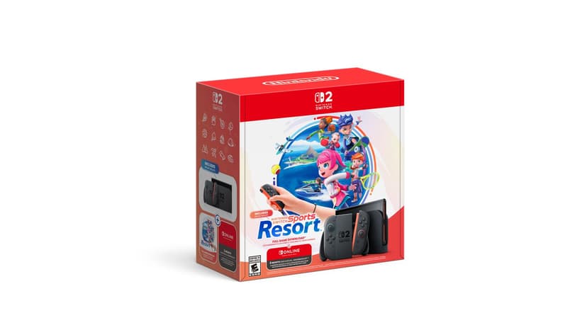 Nintendo anuncia bundle do Switch 2 com Nintendo Switch Sports Resort