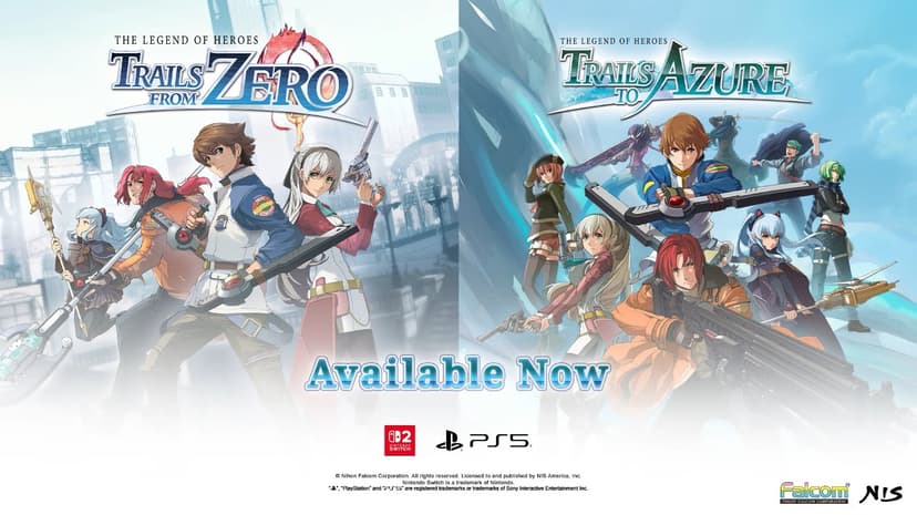 The Legend of Heroes: Trails from Zero e Trails to Azure ganham trailer; veja