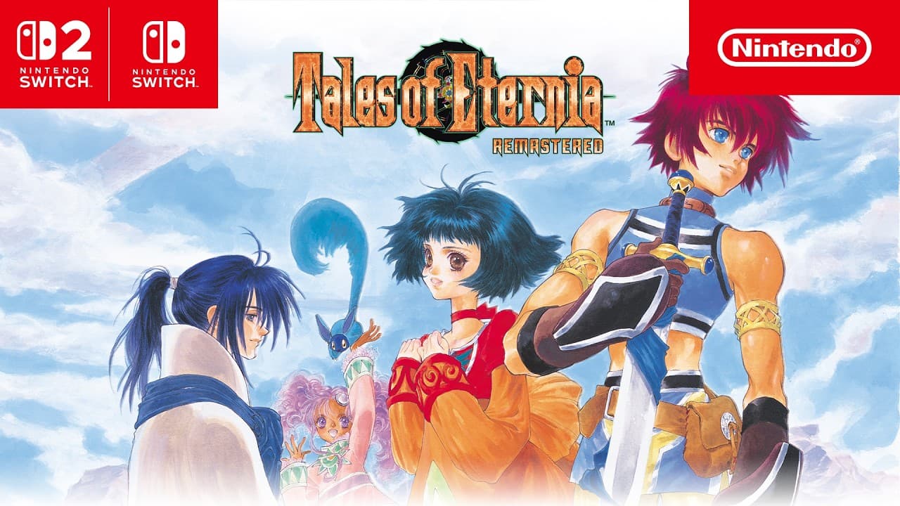 Tales of Eternia Remastered terá 60 FPS e 4K no Switch 2