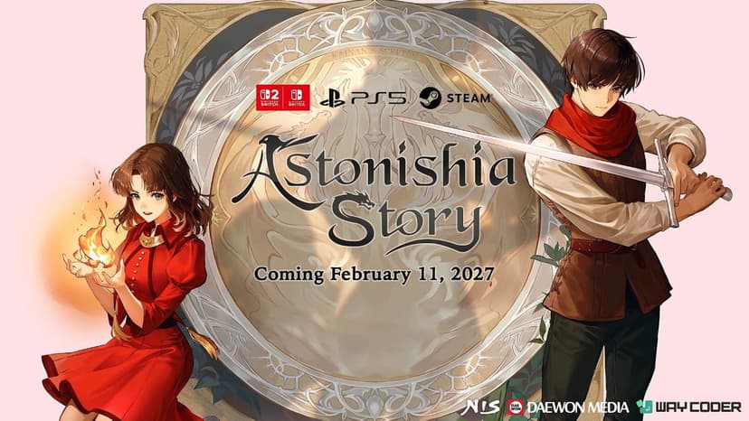 Astonishia Story remake chega para o Switch e Switch 2 em 2027
