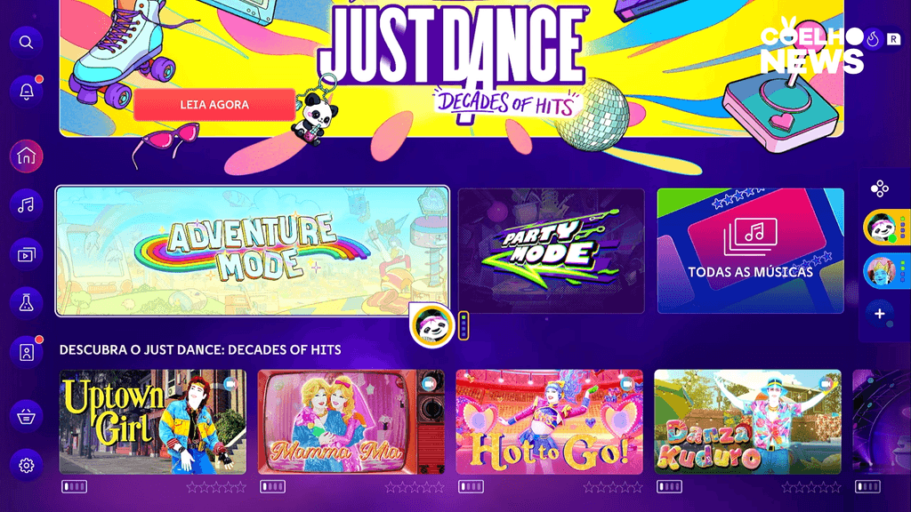 Análise: Just Dance: Decades of Hits é uma ótima festa, mas ainda precisa acertar o ritmo dos movimentos